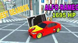 BEST GEARBOX SETTINGS 1695 HP IN CAR PARKING MULTIPLAYER [upl. by Junji]