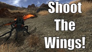 Quick Tip The Easiest Way To Deal With Cazadors In Fallout New Vegas [upl. by Anikehs]