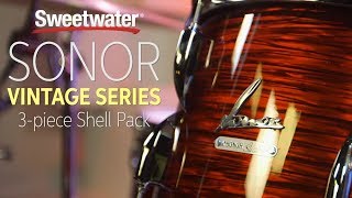 Sonor Vintage Series 3piece Shell Pack Review [upl. by Rees437]