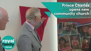 Prince Charles opens new community church in Poundbury Dorset [upl. by Aicert]