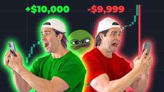 I Invested in Ridiculous MEME COINS for a Week  Insane Gains or Loss [upl. by Byrne]