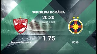 FC Dinamo București vs FCSB  Superliga  26112023  COMENTARIU LIVE [upl. by Alcine]