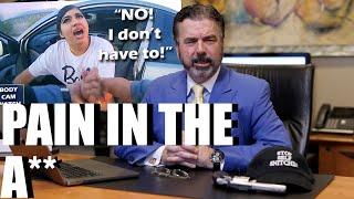 The Most Insufferable Traffic Stop Ever  Criminal Lawyer Reacts [upl. by Teillo]