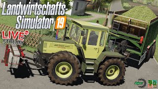 LS19 LIVE🔴 Die LETZTEN Lohnerarbeiten  MAISHÄCKSELN Geiselsberg PC│Landwirtschafts Simulator 19 [upl. by Ameehsat]