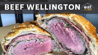 Beef Wellington Recipe  Homemade Beef Wellington  Eat More Home Cooking [upl. by Thorlay212]