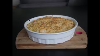 macaroni amp cheese with ham macaroni jambon et fromage [upl. by Araccot]