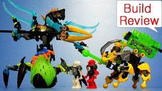 Lego HeroFactory 44029 QUEEN Beast vs FURNO EVO amp STORMER  Build Review 레고 히어로팩토리 장난감 [upl. by Eusoj]