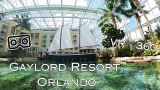 Gaylord Palms Resort Orlando Florida  360 VR [upl. by Yekcin730]