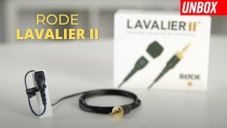 Rode Lavalier 2 Vs Lavalier 1 Comparison  Unboxing amp Review [upl. by Yrrum971]