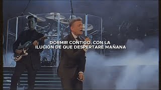 Dormir Contigo En vivo • Luis Miguel  Letra  Video Argentina Tour 2023 [upl. by Balliol]