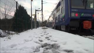 RER C sous la neige 22 [upl. by Rubina]