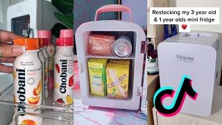 Satisfying Mini Fridge Restock Tiktok Compilation4🌼🌼 [upl. by Chiles]