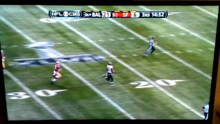 109 yard Ravens kick return AMAZING [upl. by Gnel]