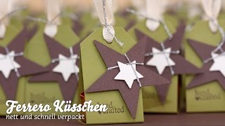 VERPACKUNG  Ferrero Küsschen Verpackung  Weihnachten [upl. by Nadaba775]