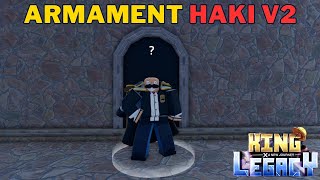 How To Upgrade Armament Haki in King Legacy  How To Get Armament Haki V2 [upl. by Annyrb]