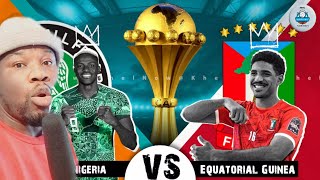 Nigeria Vs Guinea Equatorial  11  Afcon 2024 [upl. by Eidac]