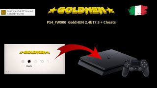 GoldHEN 24b173 Guida definitiva per attivare i cheat menu su PS4 firmware 900 [upl. by Jakob410]