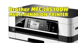 Brother MFCJ4510DW Multi Function Printer [upl. by Yevad]