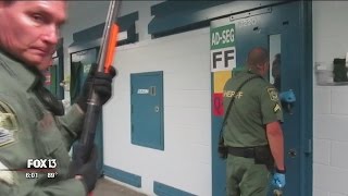 Video shows corrections officer shooting inmate through cell door [upl. by Cadmarr]