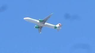 ♥️😊📹A321🇲🇽avión de VIVA AEROBUS✈️🇲🇽Airbus⚫Turbinas Verdes✈️Vuelo de Salida☁️AICM☁️mexico🇲🇽CDMX 2024 [upl. by Ahseekat447]