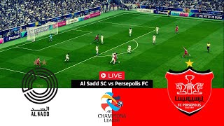 LIVE Al Sadd vs Persepolis AFC CHAMPIONS LEAGUE 2425 Full Match  Video Game Simulation [upl. by Dew]