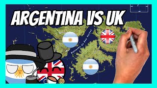 💥La GUERRA de las MALVINAS en 7 minutos💥  Guerra ARGENTINA VS UK [upl. by Nyrek]