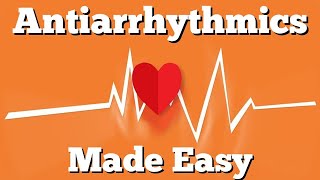 Antiarrhythmic Drug Class Mnemonic and Pharmacology Made Easy  Medical Nursing and USMLE [upl. by Lertsek]