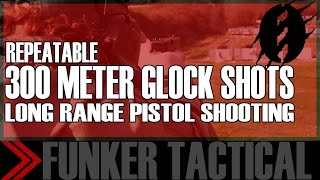 Long Range Shooting with Glock Pistol  Instructor Zero [upl. by Ytitsahc]