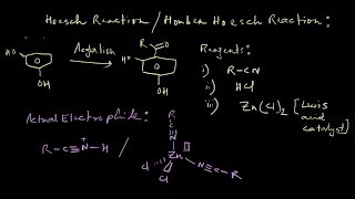 HoubenHoesch ReactionHoesch Reaction [upl. by Ruthie]