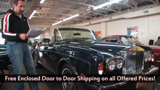 1985 Rolls Royce Corniche Convertible 1 of 39 for sale with test drive walk through video [upl. by Enyamrahs864]