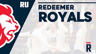 Redeemer University 23 Loyalist College  Royals EastWest WVB Invitational [upl. by Malia]