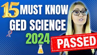 GED Science 2024 PRACTICE TEST [upl. by Nimajeb]