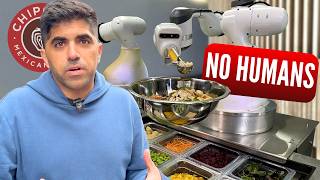 Chipotle tried hiring robot workers Heres what happened [upl. by Arlyne]