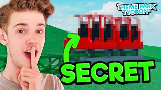 Theme Park Tycoon 2s BIGGEST Secrets Roblox [upl. by Johppah]