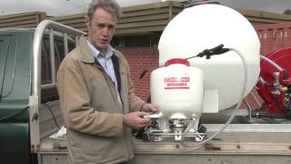 Croplands  KnapsackBackpack Sprayer  Demonstration [upl. by Grath]