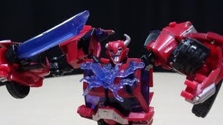 SDCC Exclusive Transformers Prime TERRORCON CLIFFJUMPER EmGos Transformers Reviews N Stuff [upl. by Olegnaleahcim]