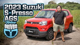 2023 Suzuki SPresso AGS review The SPresso finally goes ‘automatic’  Top Gear Philippines [upl. by Akyeluz694]