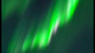 Dancing Aurora in real time Geomagnetic storm G2KP6 in Norway 1314 March 2022 [upl. by Jae]