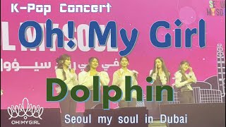 Oh My Girl  Dolphin  Fan Service 4K Fancam [upl. by Algy]