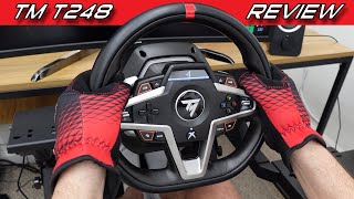 Thrustmaster T248 Review  Great Wheel  Wrong MSRP 2024 [upl. by Aynotan]