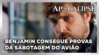 NOVELA APOCALIPSE Benjamin consegue provas da sabotagem de Ricardo contra Zoe [upl. by Nenerb214]