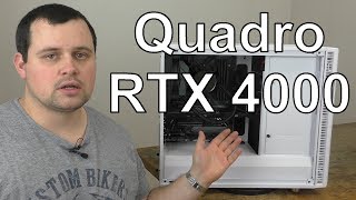 Počítač na profi grafiku s Quadro RTX 4000  Define R6 s DVD i čtečkou na čele [upl. by Nhguavoj]