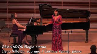 “Elegia Eterna” by Enrique Granados  Elena Villalón soprano [upl. by Jahdiel799]