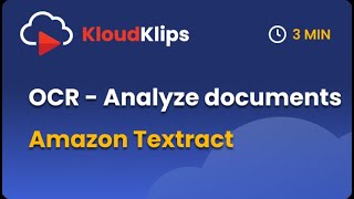 Amazon Textract demo  Analyze Documents [upl. by Tam596]