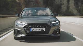 The new Audi A4 Avant S line „edition one“ Driving Video [upl. by Bonita]