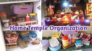 घर के म॑दिर को कैसे ऑर्गेनाइज रखे   My Home Temple Cleaning amp Organization Ideas [upl. by Dev]