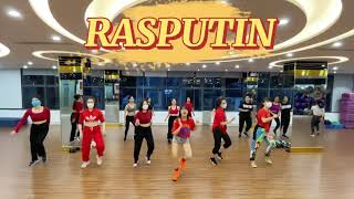 Rasputin  BoneyM  Majestic remix   Zumba fitness  CallmeJoyce [upl. by Bedad]