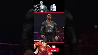 Shazam vs Black Adam Superhero Universe dcu blackadam shazam shorts [upl. by Bonine]