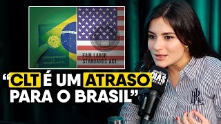 DIFERENÇAS ENTRE AS LEIS TRABALHISTAS DO BRASIL E ESTADOS UNIDOS Nanda Guardian [upl. by Nnylekoorb]