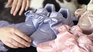 ♡ Unboxing 3  Fenty x Puma The Sneaker Bow ♡ [upl. by Kilam286]